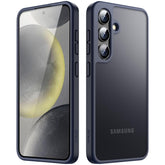JETech Matte Case for Samsung Galaxy S24+ / S24 Plus 5G, Frosted Translucent Back Protective Slim Phone Cover, Anti-Fingerprints (Deep Blue)